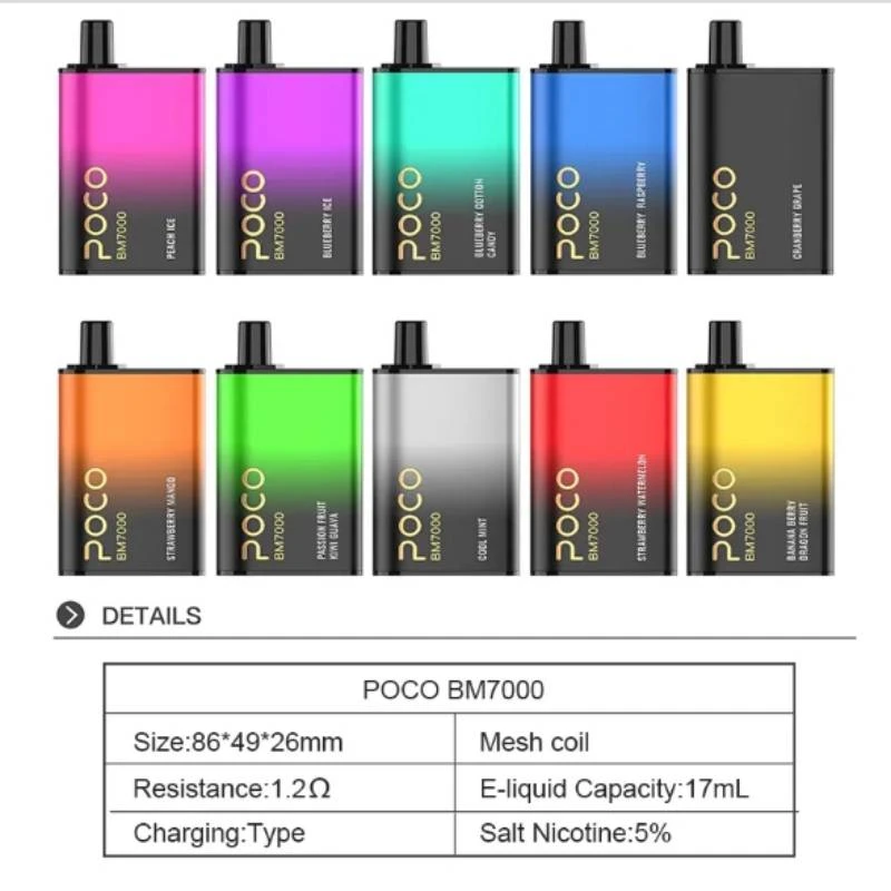 Poco BM7000 puffs vapes vapes