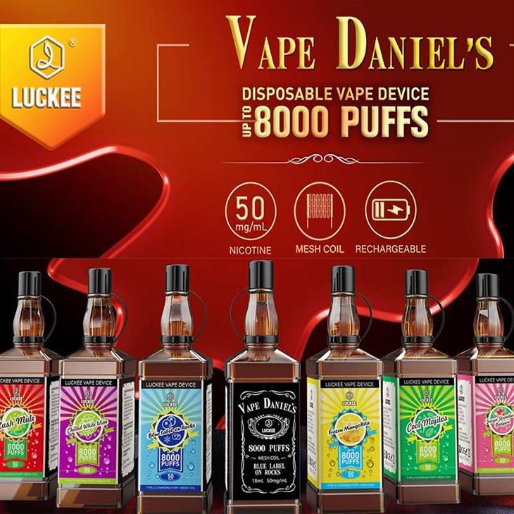 LUCKEE Vape Daniel's 8000 LUCKEE Vape Daniel's 8000