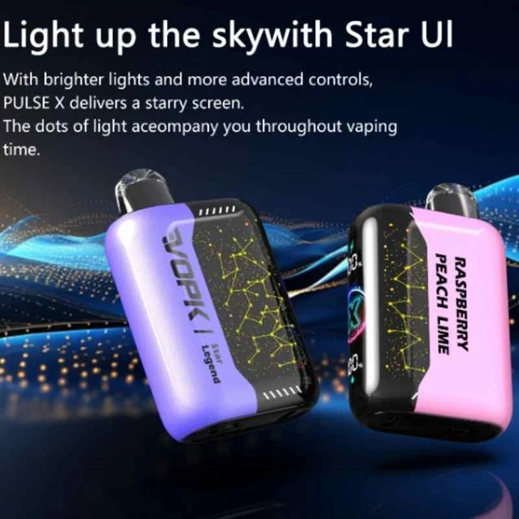 VOPK STAR LEGEND Geek Bar Pulse X 25000 Puffs VOPK STAR LEGEND Geek Bar Pulse X 25000 Puffs
