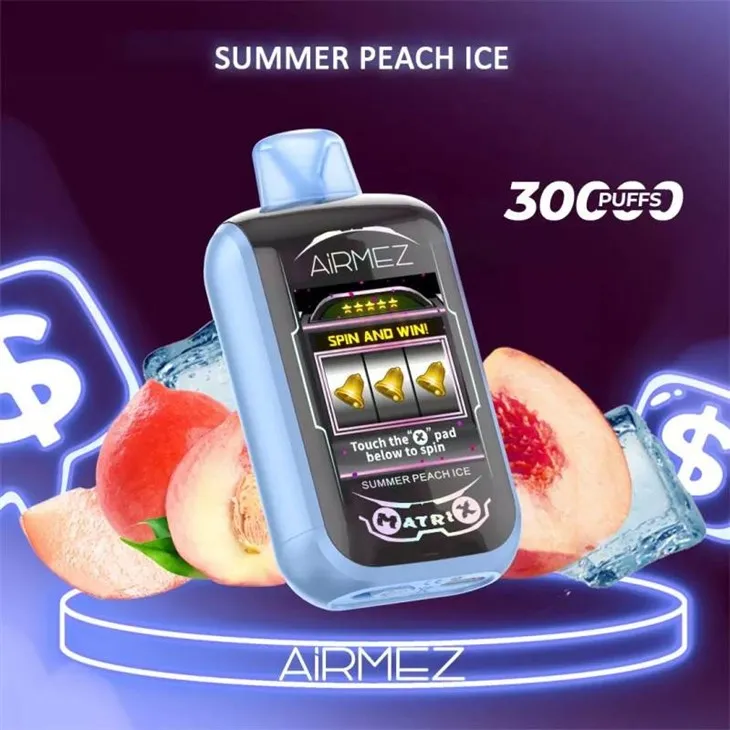 SUMMER-PEACH-ICE_AiRMEZ Matrix Pro 30k
