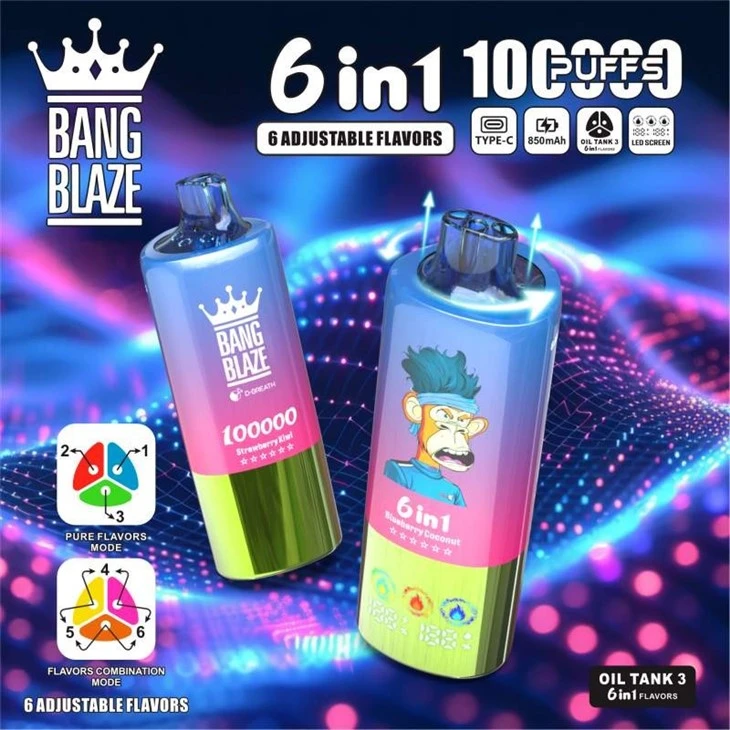 BANG BLAZE 6 IN 1 100K 20 BANG BLAZE 6 IN 1 100K 20