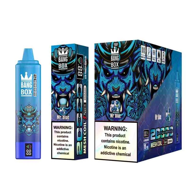Bang BOX 20000 Puffs Smart Screen Disposable Vape Bang BOX 20000 Puffs Smart Screen Disposable Vape