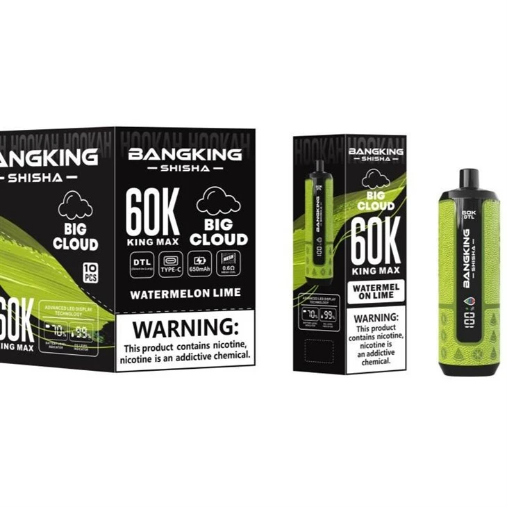 BANGKING SHISHA 60K KING MAX BIG CLOUD price BANGKING SHISHA 60K KING MAX BIG CLOUD price