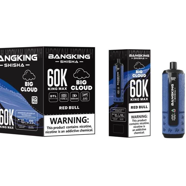 BANGKING SHISHA 60K KING MAX BIG CLOUD high quality BANGKING SHISHA 60K KING MAX BIG CLOUD high quality