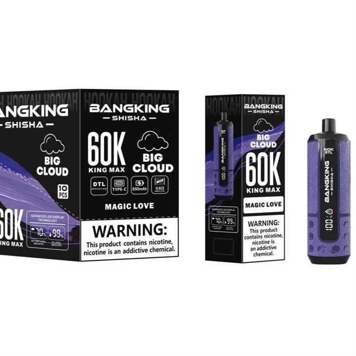 BANGKING SHISHA 60K KING MAX BIG CLOUD suppliers BANGKING SHISHA 60K KING MAX BIG CLOUD suppliers