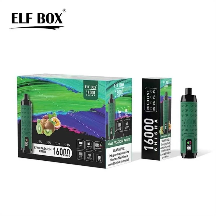 ELF BOX SHISHA 16K VAPES ELF BOX SHISHA 16K VAPES