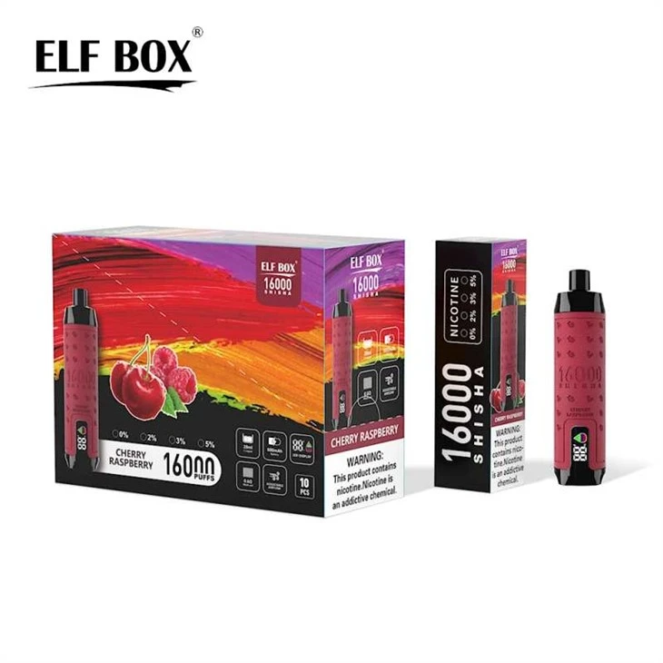 ELF BOX SHISHA 16000 Disposable Vape ELF BOX SHISHA 16000 Disposable Vape