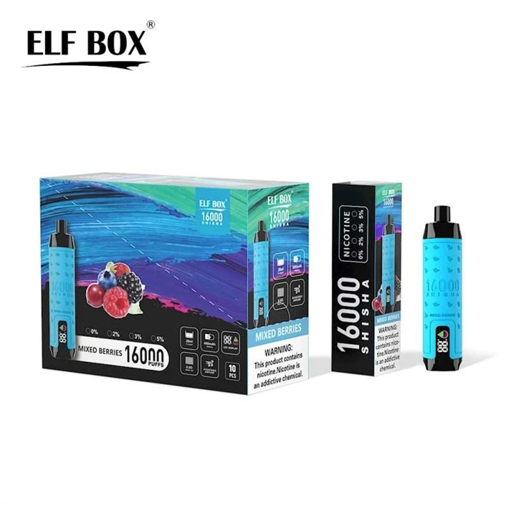 ELF BOX SHISHA 16K Puffs DTL ELF BOX SHISHA 16K Puffs DTL
