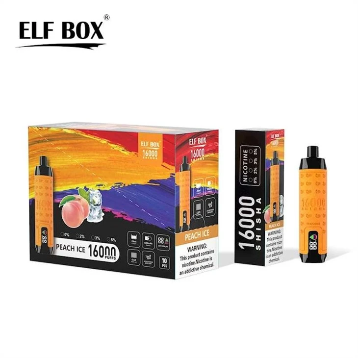 ELF BOX SHISHA 16K PUFFS ELF BOX SHISHA 16K PUFFS