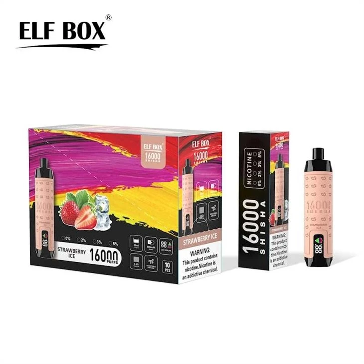 ELF BOX SHISHA 16000 puff ELF BOX SHISHA 16000 puff