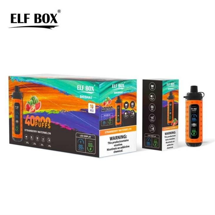 strawberry watermelon_Elf box Shisha Max 40k strawberry watermelon_Elf box Shisha Max 40k
