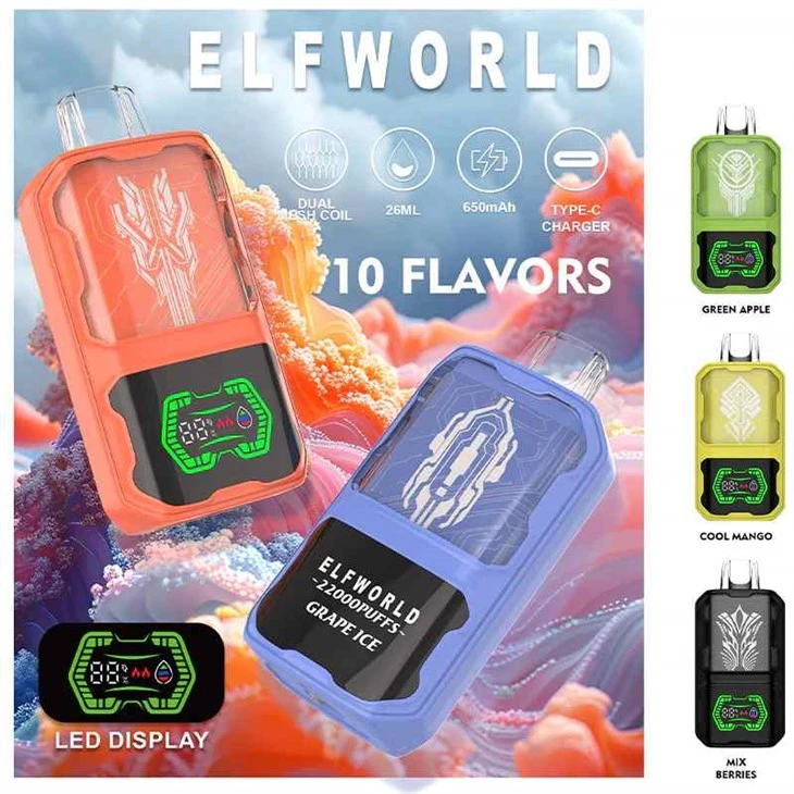 ELFWORLD AI22000 Vape ELFWORLD AI22000 Vape
