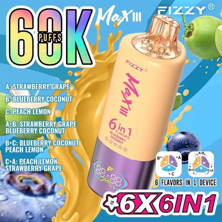 Fizzy MAX III 60K 6 in 1 Fizzy MAX III 60K 6 in 1