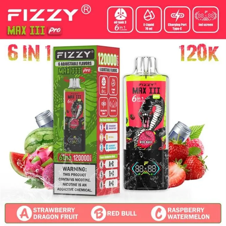 Fizzy MAXIII Pro 120000 best