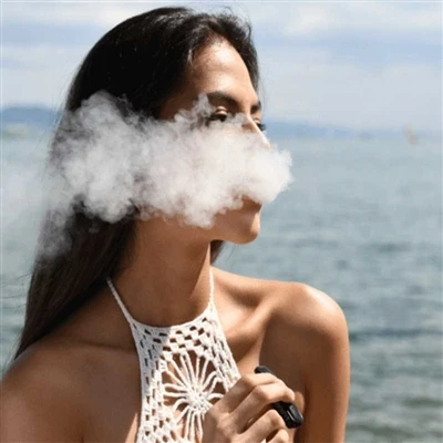 What safety issues should be noted during the use of electronic cigarettes