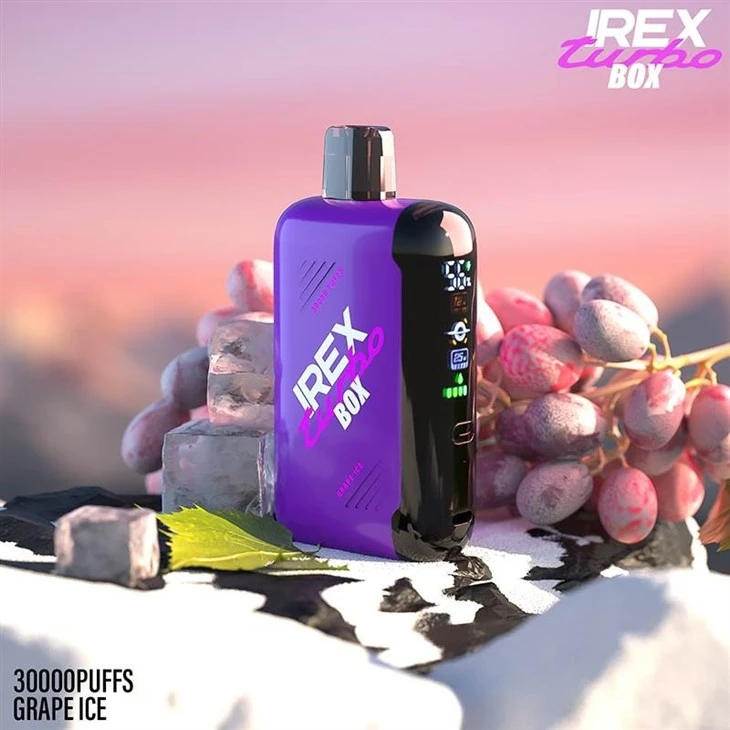 grape ice - IREX TURBO BOX 30000 PUFFS grape ice - IREX TURBO BOX 30000 PUFFS