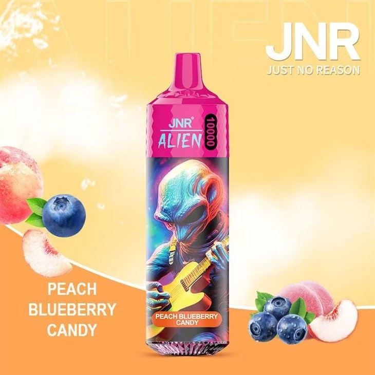 PEACH-BLUEBERRY-CANDY_JNR Alien 10000 PEACH-BLUEBERRY-CANDY_JNR Alien 10000