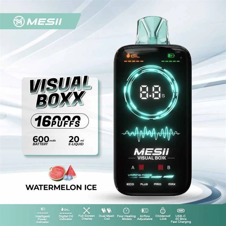 MESII VISUAL BOX 16000 PUFFS MESII VISUAL BOX 16000 PUFFS