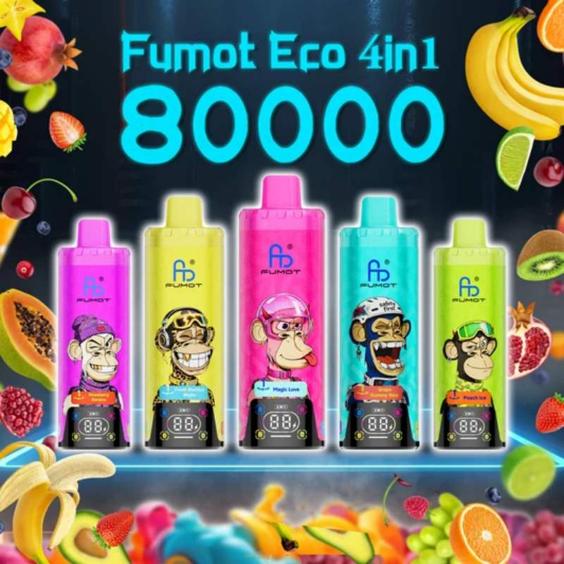 FUMOT ECO 4 In 1 80000 Puffs FUMOT ECO 4 In 1 80000 Puffs