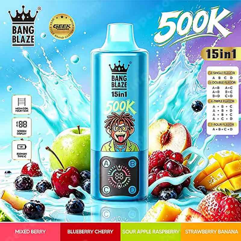 BANG blaze 500K 7 BANG blaze 500K 7
