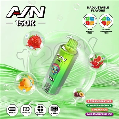AIM AVN 150K PUFFS – A New Generation Of Durable Disposable E-cigarettes | 60...