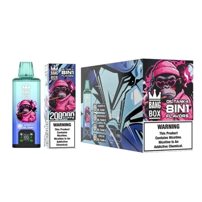 BANG BOX 200K Disposable Vape – The Preferred Choice For High Capacity, Recha...