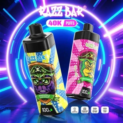 Razz Bar 40000 Disposable E-cigarette: A High-capacity, High-performance Ulti...