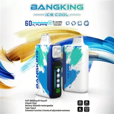 BANGKING ICE King COOL 60K: Exploring A Brand New Experience in Disposable E-...
