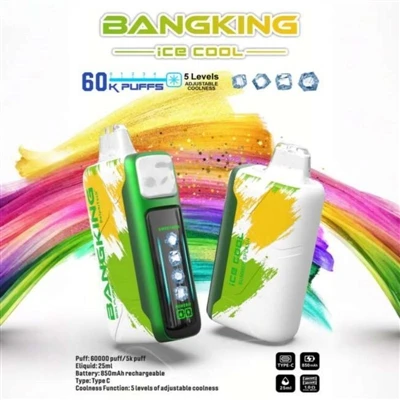 BANGKING ICE King COOL 60K: A New Benchmark For Disposable E-cigarettes.
