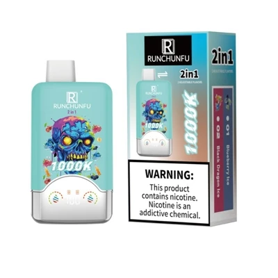 RUNCHUNFU 2 in 1 1000K Disposable Electronic Cigarette | Million Puff Ultra-h...