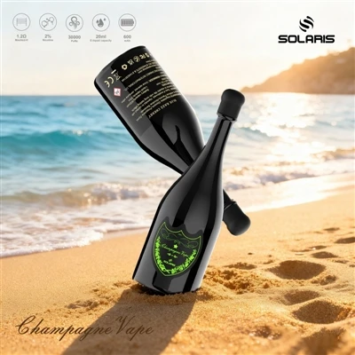 SOLARIS Champagne 30000 Puffs 30K E-cigarette: When High Puff Count Meets Cha...
