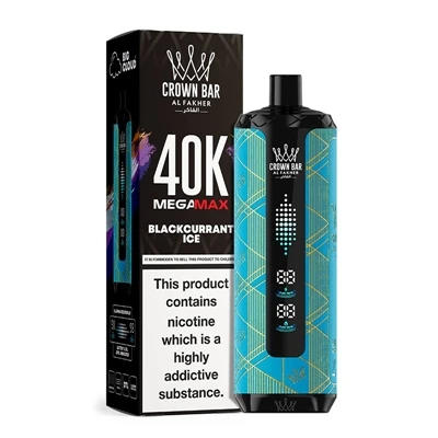 AL Fakher Crown Bar MegaMax 40K: The Ultimate Experience in High-capacity Dis...