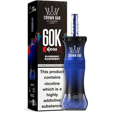 AL Fakher Crown Bar EHOSE X 60K: The Ultimate Experience in High-capacity Dis...