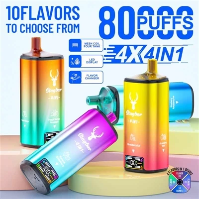 Stag Bar 4in1 80000 Puffs: Redefining The Experience Of High-puff Disposable ...