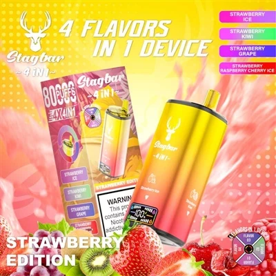 Hotsellvape Wholesale Channel Recommendation: Stag Bar 4in1 80000 Puffs - Ana...