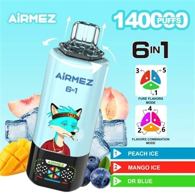 Airmez Fox 140K: An Innovative Creation That Reshapes The Disposable E-cigare...