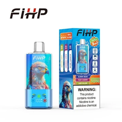 FIHP 90000 Triple 3in1: Enjoy A Satisfying Vaping Experience With Three Diffe...