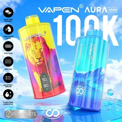 VAPEN AURA 100000: When Disposable E-cigarettes Enter The Era Of ‘truly Long-...