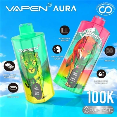 VAPEN AURA 100K: When ’disposable’ No Longer Means Settling