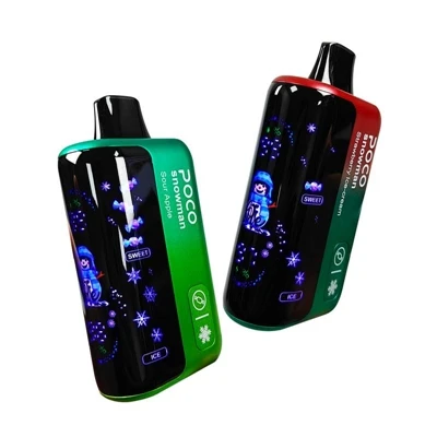 POCO SNOWMAN 70000 PUFFS: When An E-cigarette Starts To 'roll' Your Daily Rou...