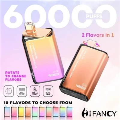 HIFANCY TWINMAX 60K — Enjoy Two Flavors To Your Heart's Content, Savor Every ...