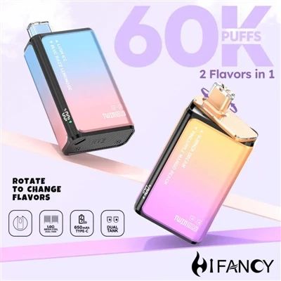 HIFANCY TWINS MAX 60K — A Double Flavor Explosion, Your Taste Adventure Begin...