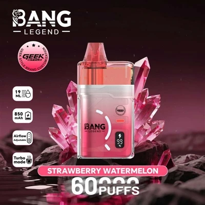 BANG LEGEND 60K: Your New Trend in E-cigarette Lifestyle
