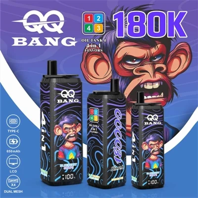 QQ BANG 4in1 180K – One Device, Four Flavors, Ensuring Every Bite Is Unique