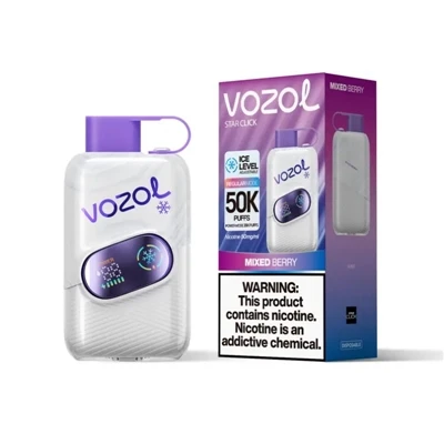 VOZOL STAR CLICK 50000: A New Benchmark For Disposable E-cigarettes