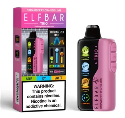 ELFBAR TRIO 40K PUFFS: Redefining The Durability And Pleasure Of Disposable Vape