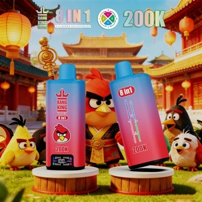 BANG KING VAPEN 200K 8IN1: The Ultimate E-cigarette Experience With Multiple ...