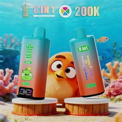 BANG KING VAPEN 200K 8IN1: The Ultimate E-cigarette Experience With Multiple ...