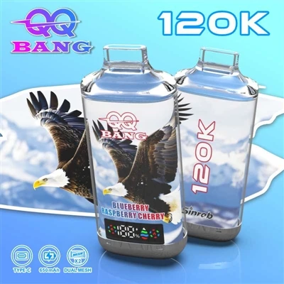 QQ BANG 120000 PUFFS: When E-cigarettes Start To 'accompany You Through Life'