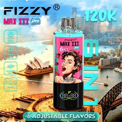 Fizzy MAXIII Pro 120K: When E-cigarettes Become 'worry-free,' The Experience ...